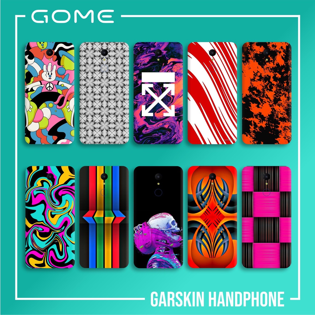 GOME U7 SKIN GARSKIN CASE PROTECTOR DAPAT 2 PCS FREE CUSTOM GAMBAR BEBAS BISA COD