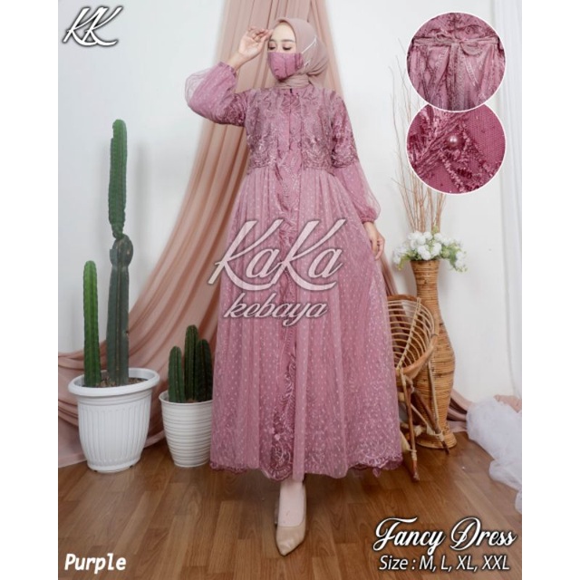 KEBAYA ORIGINAL//GAMIS FANCY DRESS//KODE KK