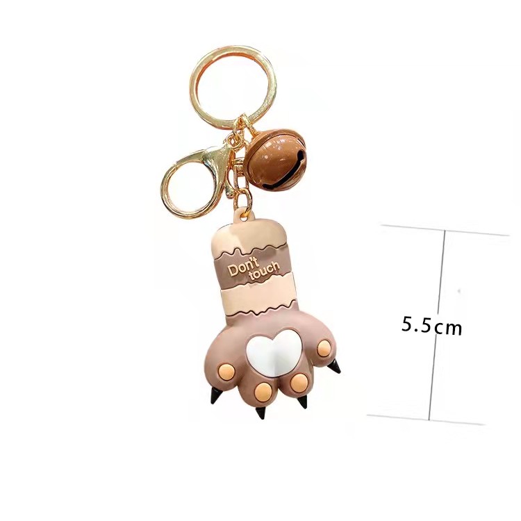 Gantungan Kunci Lucky Cat Doll Keychain / Gantungan Kunci Kucing Hoki / GANTUNGAN KUNCI KAKI KUCING