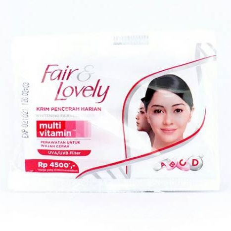 FAIR &amp; LOVELY KRIM 9g SACHET/BEDAK