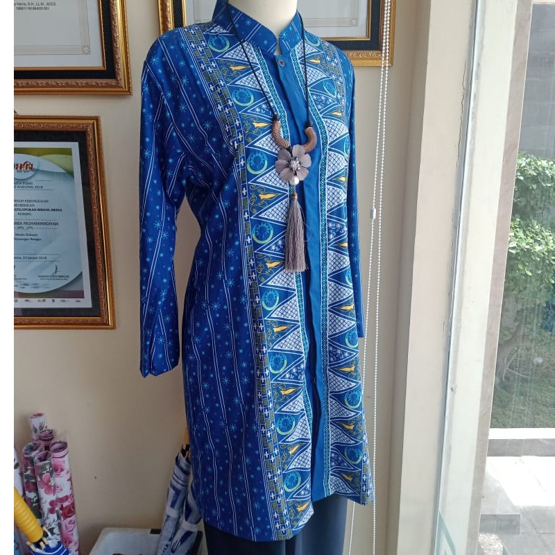 Blouse Batik Forum Guru Muhammadiyah (FGM) Bahan Katun