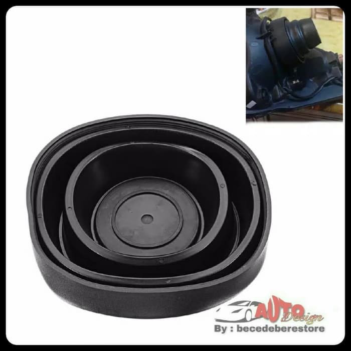 Cover Penutup Lampu LED Headlamp Mobil