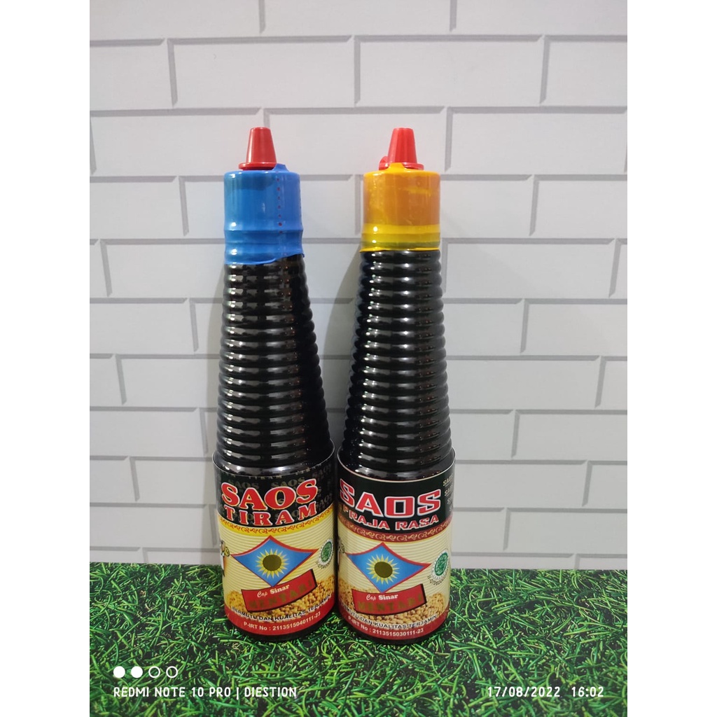 

Duo Saos Penyedap Masakan {Saos Tiram , Saos Rajarasa}