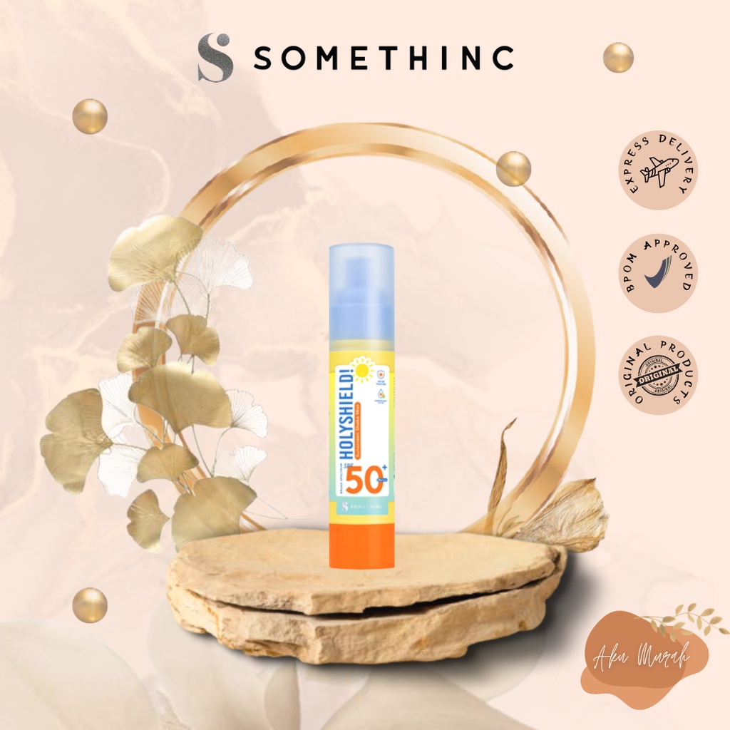 ✨ AKU MURAH ✨ Somethinc Holyshield! Sunscreen Shake Mist SPF50 PA+++ 50ml BPOM