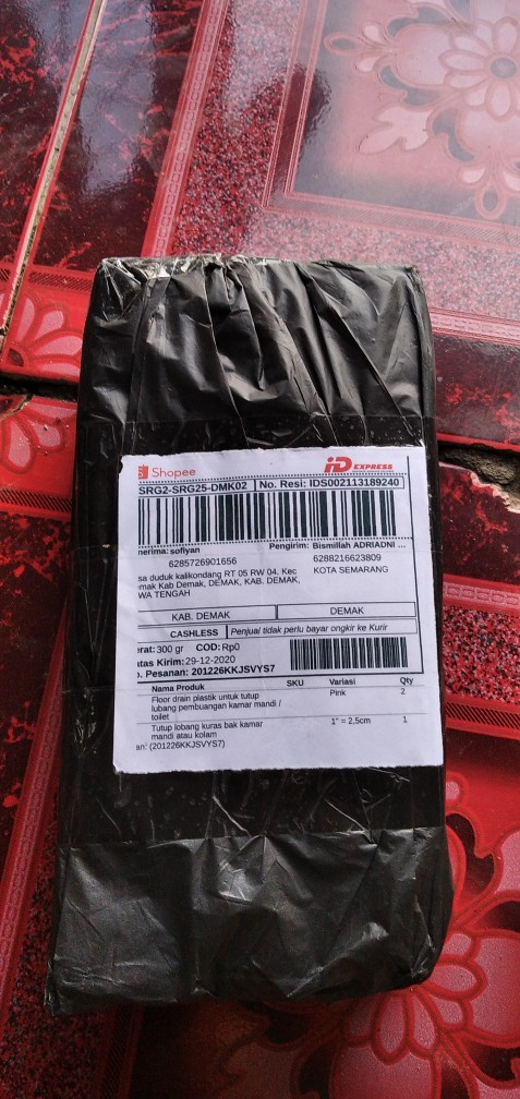 Floor Drain Plastik Untuk Tutup Lubang Pembuangan Kamar Mandi / Toilet