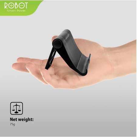 Robot RT-US01 Universal Stent Stand Holder HP For Phone And Tablet - Garansi Resmi 1 Tahun