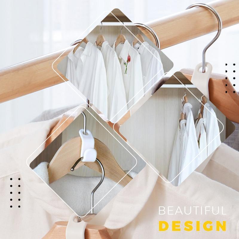 Gantungan baju pakaian Hook Pengait sambungan hanger Kait plastik Clothes Hanger Connector Hooks - 1 pcs