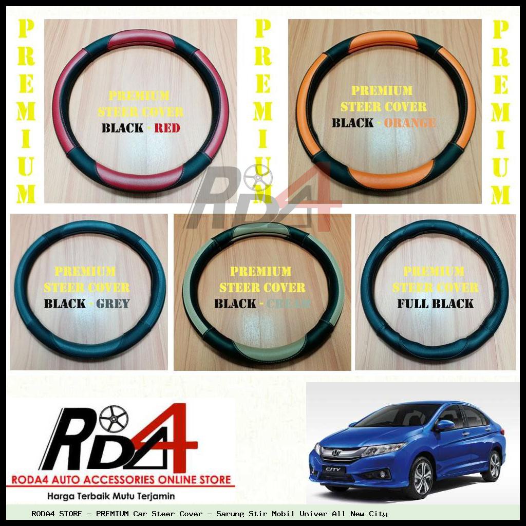 PREMIUM Car Steer Cover - Sarung Stir Mobil Univer All New City