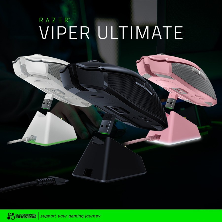 Razer Viper Ultimate Gaming Mouse HyperSpeed Wireless Focus