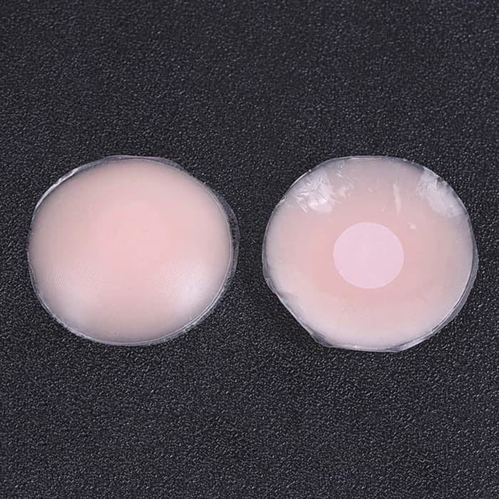 (VCM) BRA Nipple PAD Cover Self adhesive Nipple pad Silicone Pad Silicon Bra Penutup Puting Susu (SEPASANG)