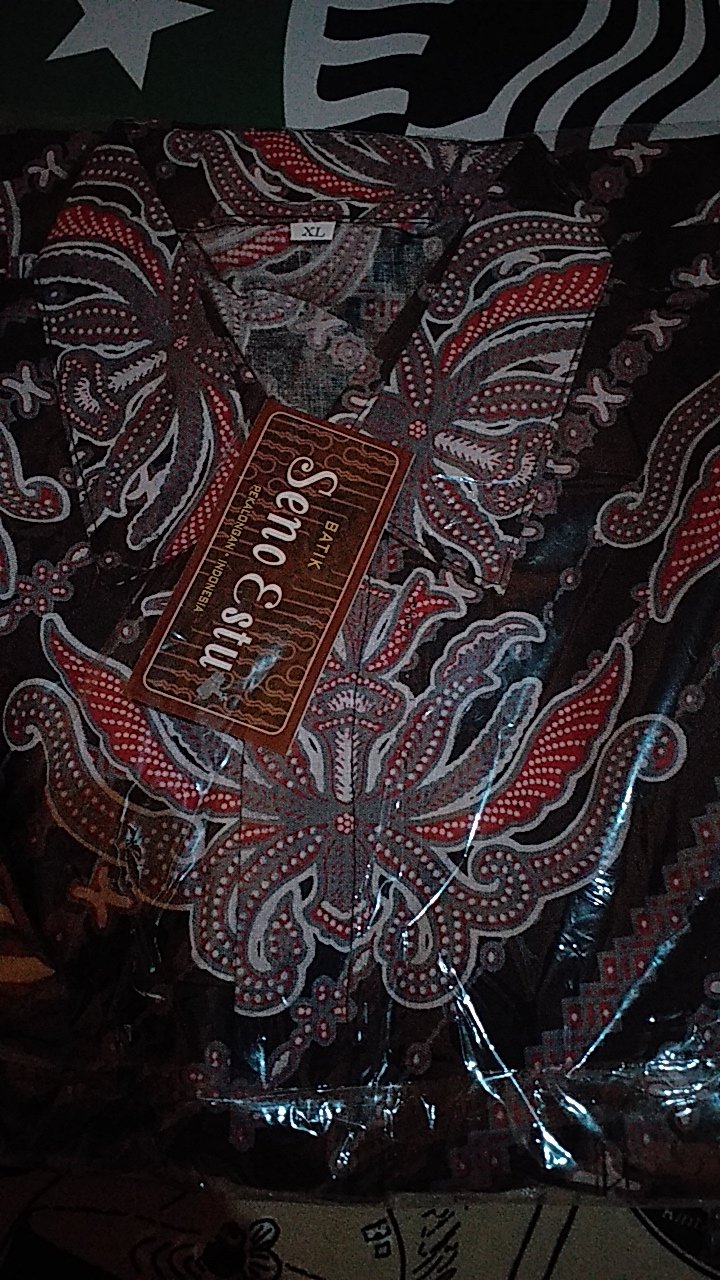 Kemeja Batik / Batik Pria Lengan Panjang Reguler Fit Lengan Panjang Modern Baju Batik Pria Ori