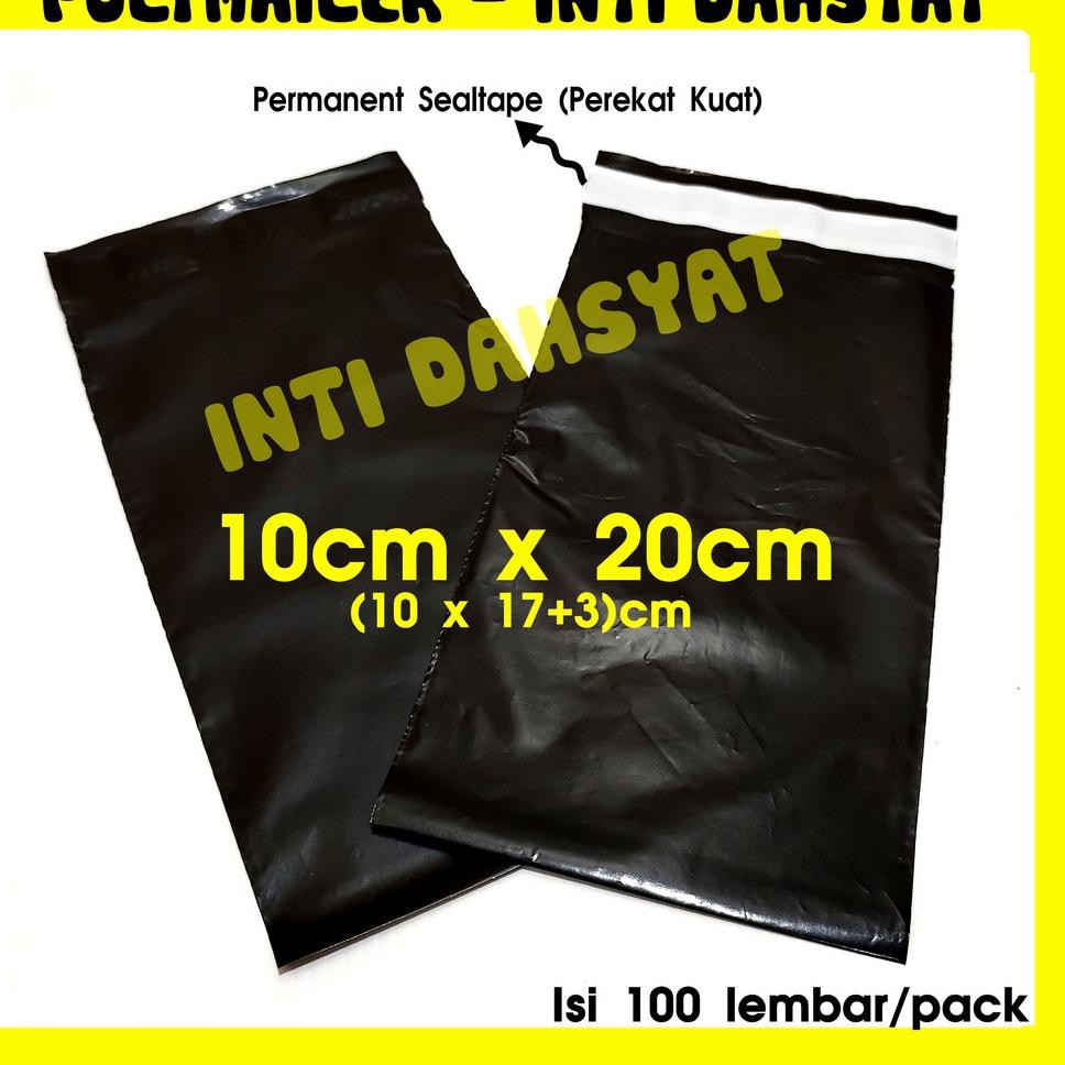 

Ready Stock VAB POLYMAILER HITAM GLOSSY 10x20 Isi +/-100lembar Plastik Amplop Toko Online Shop di 81