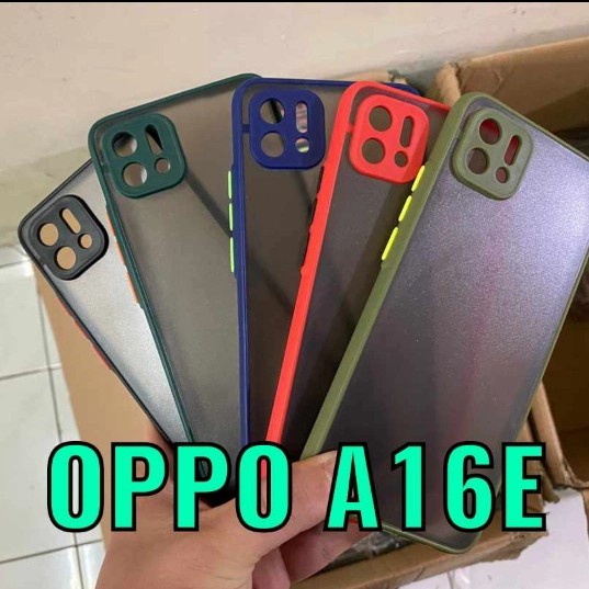 OPPO A55 A76 A16e A16k RENO 5F RENO 6 4G RENO 6 5G CASE DOFF HARDCASE MATTE TRANSPARANT PROTECT CAMERA, CASING COVER