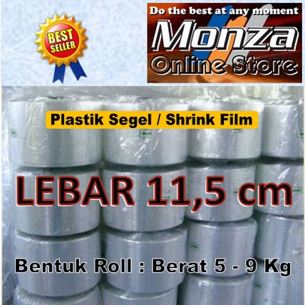 

Cuci Gudang Plastik Segel 11,5Cm X 50M ( Shrink Film ) Bagus