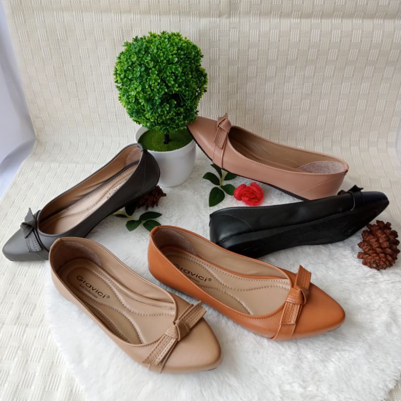 Sepatu Flat Wanita,  Sepatu Kerja Wanita EFER 07