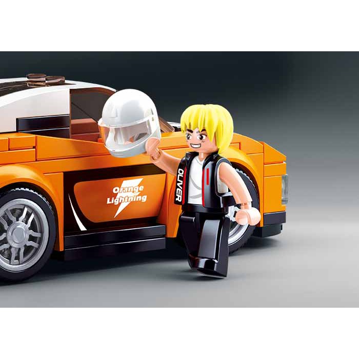 Mainan Lego Sluban Car Club Bobocat M38-B0633B Original Mobil Balap Untuk Anak Murah Figurine