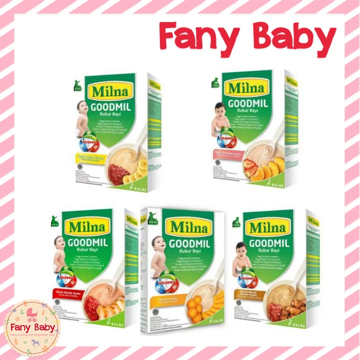 MILNA GOODMIL BUBUR BAYI 6-8BLN 120GR