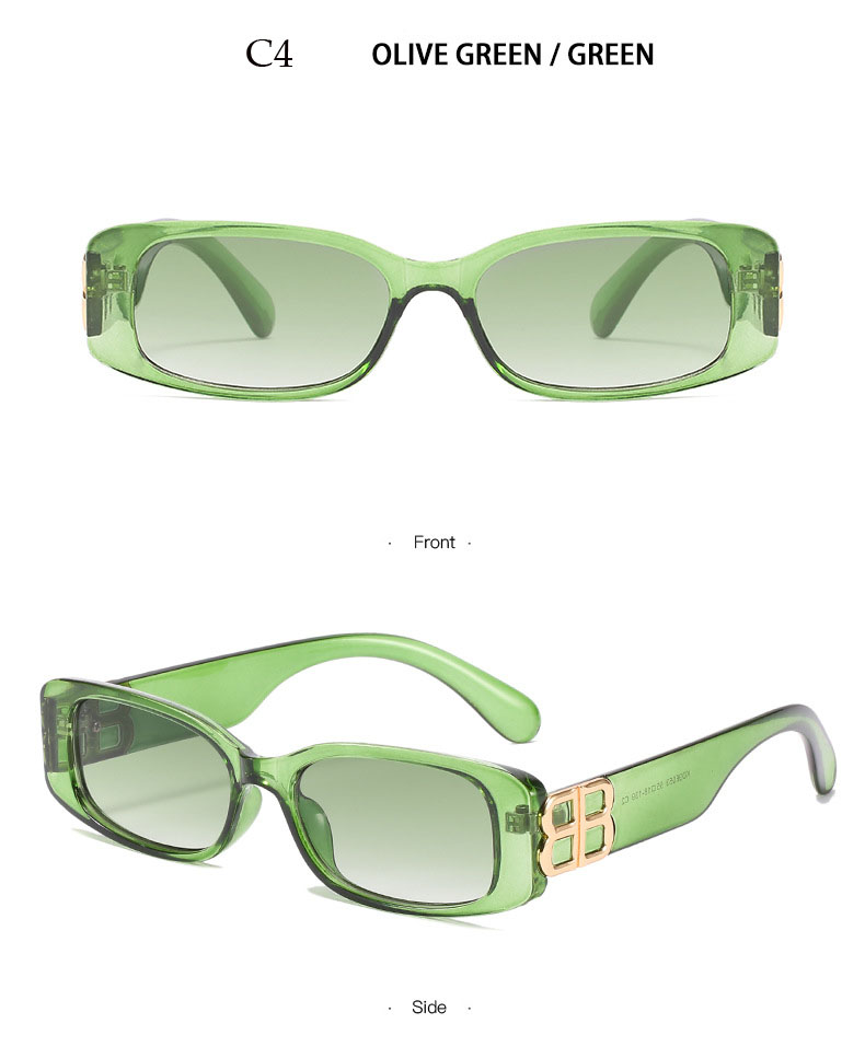 2022 Kacamata Hitam Wanita Model Eropa + Amerika Frame Kecil All-match Untuk Fotografi