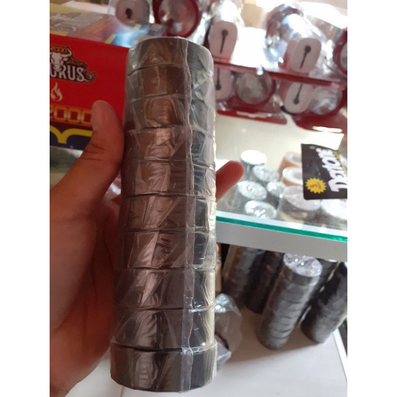 

[COD] Ecer Isolasi Solatip Hitam Listrik Goldtape