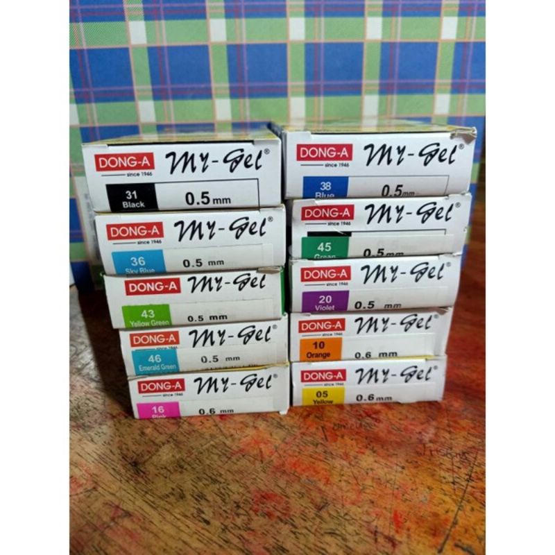 

PULPEN MY GEL DONG-A 0.5MM