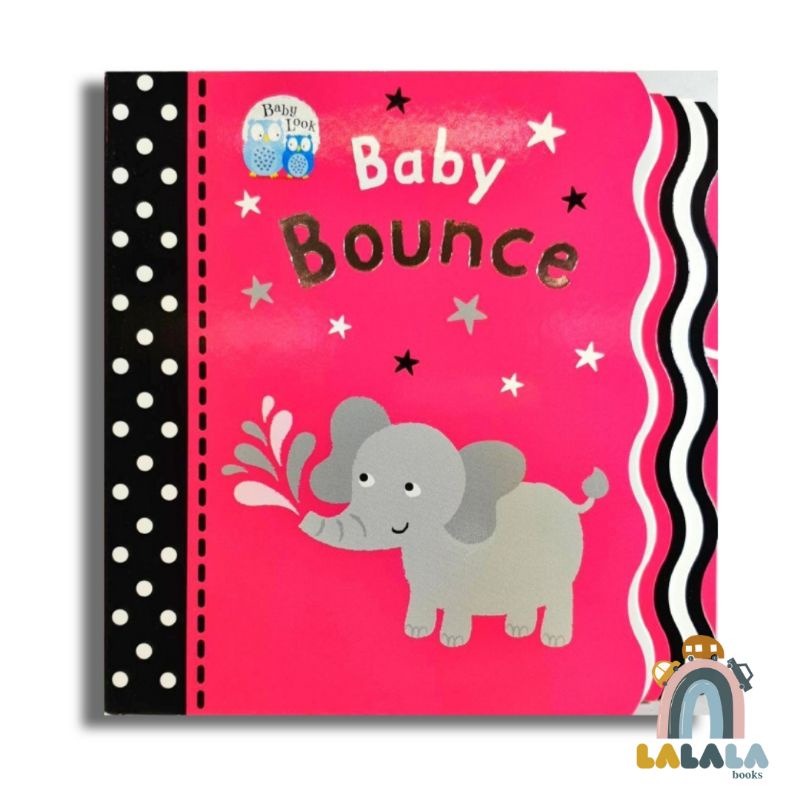 Buku Bayi high contrast Baby Bounce
