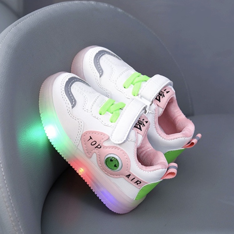babyfit TOP LOVE sepatu sneakers anak sepatu led lampu import gs-0602r