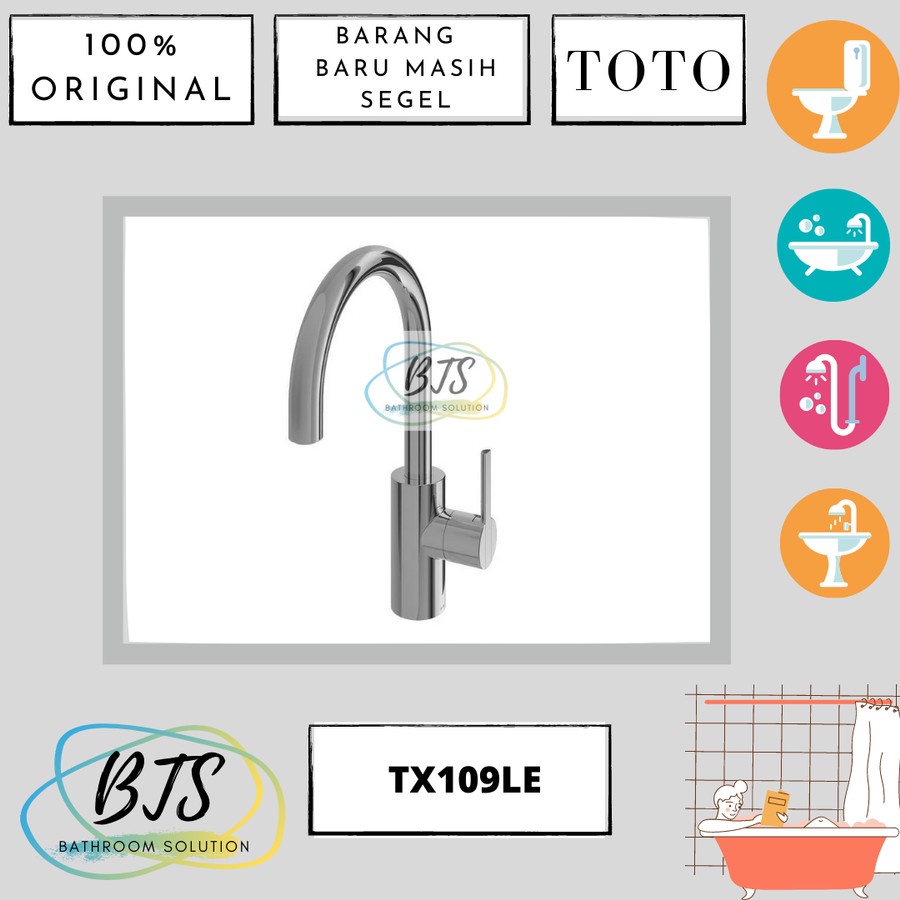 Kran Wastafel TOTO TX109LE (Cold Only)