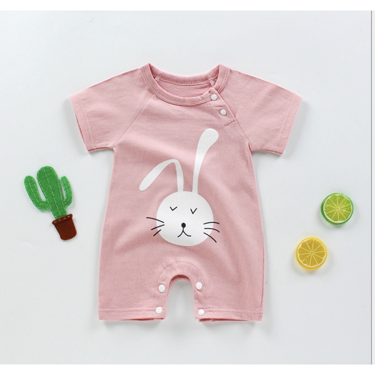 babyfit BODYSUIT HS jumper romper anak bayi baju unisex import j03r-face bunny