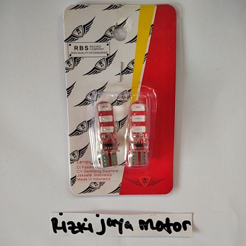 Lampu cumi kota jelly kedip flash 6 mata warna merah