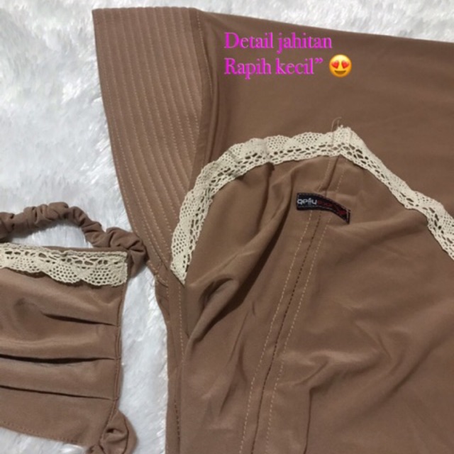 Khimar AUDY SABILA SET MASKER Jersey super