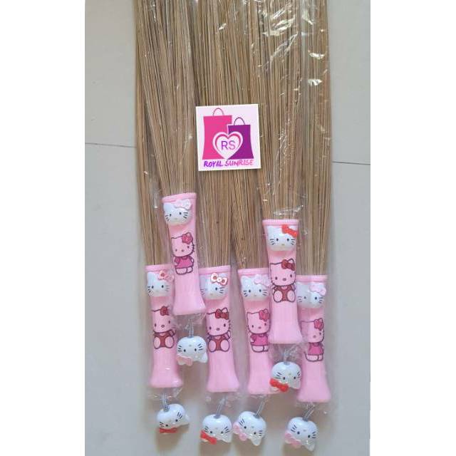 Sapulidi sapu lidi hello kitty sapu tebas