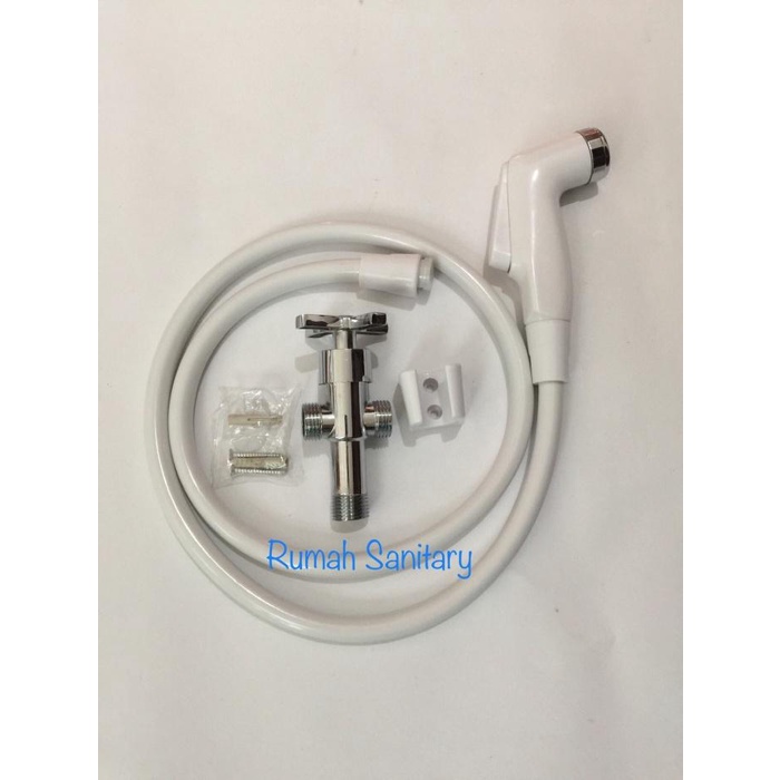 Jet Shower Paket Jet Shower Toilet Dan Stop Kran Tee