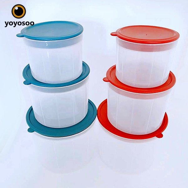 TOPLES PLASTIK - TOPLES SET 3 in 1 / FOOD CONTAINER TEMPAT PENYIMPANAN MAKANAN - YOYOSOO