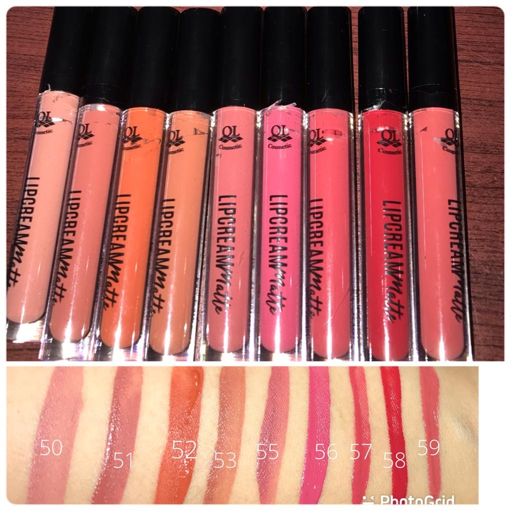 QL Lipcream Matte / Lip Cream Matte Lipstik Cair