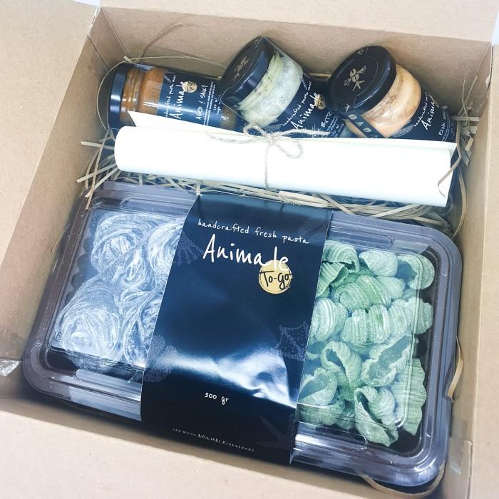 

Pasta | Hampers Diy Fresh Pasta & Sauces. 300Gr Pasta & 3 Sauces