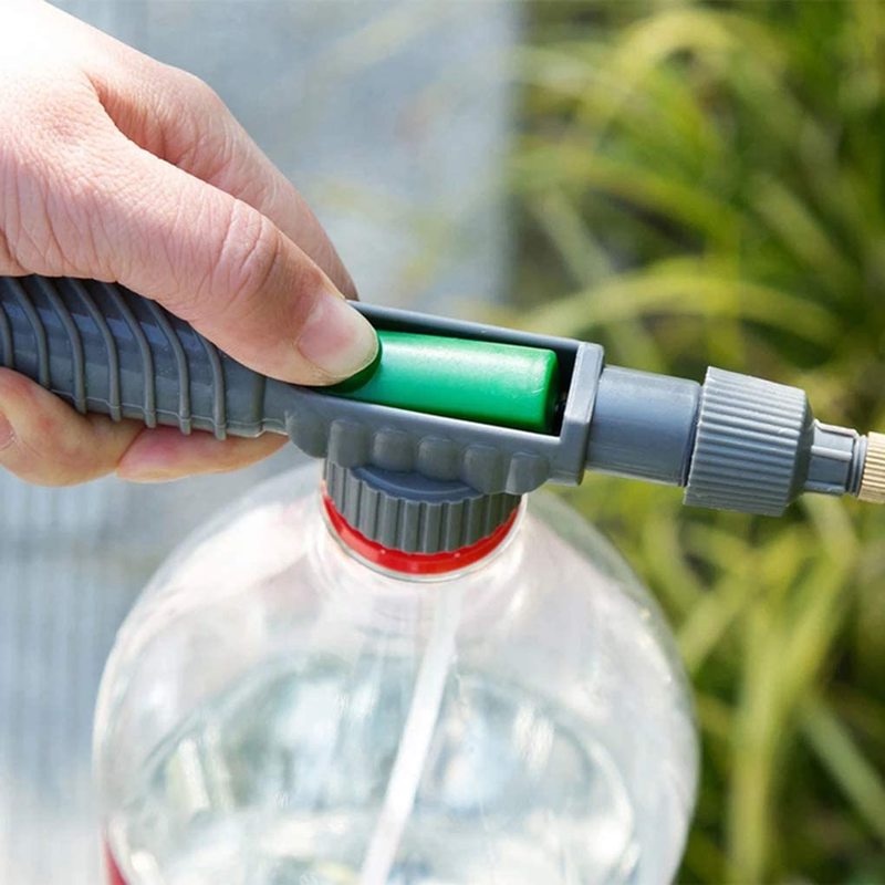 Hot Sale/Sprayer Pompa Angin Tekanan Tinggi Manual/Nozzle Kepala Semprotan Botol Minum Adjustable/Sprinkler Tutup Botol/Alat Siram Taman Alat Pertanian