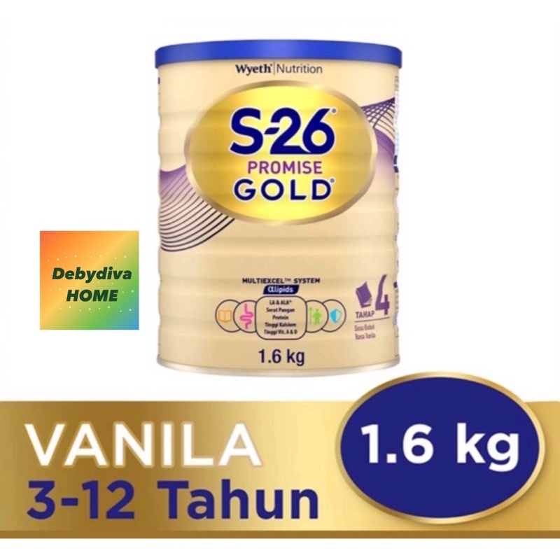 S-26 S26 PROMISE Gold tahap 4 / FREE EXTRA PACKING AMAN / EXPIRED TERBARU 2024 / 1600gr / debydivaho