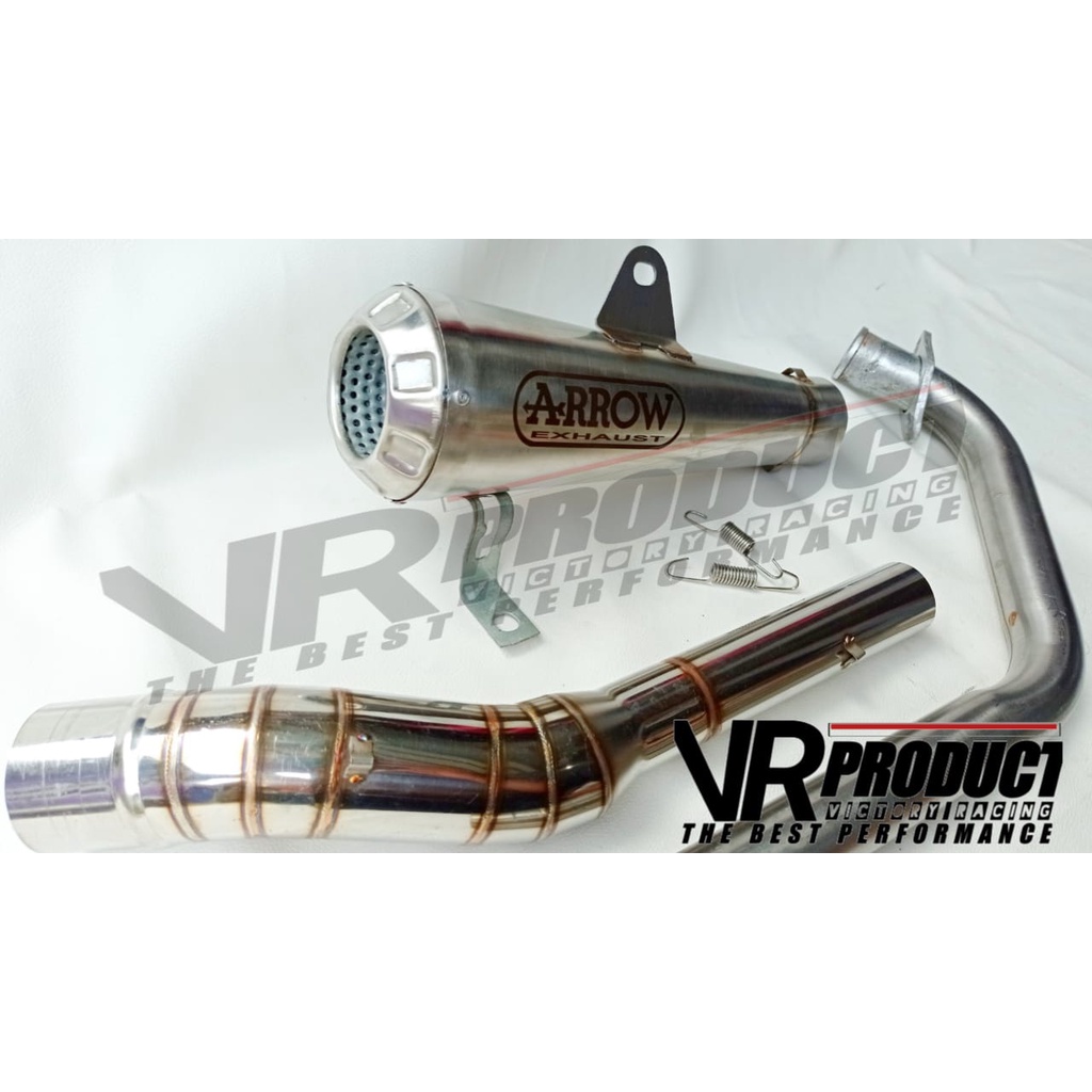Knalpot Arrow 150 cc Verza,Vixion,R15,CB150,CBR,GSX,FU Dll