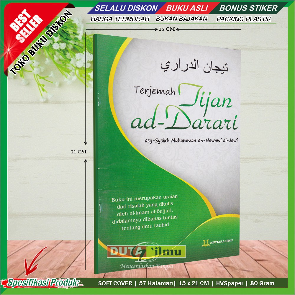 Terjemah Kitab TIJAN AD DARORI Shopee Indonesia