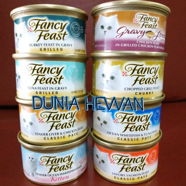 Makanan Kucing Basah (Wet Food) Fancy Feast kaleng 85g 85 g 85 gr 85gr