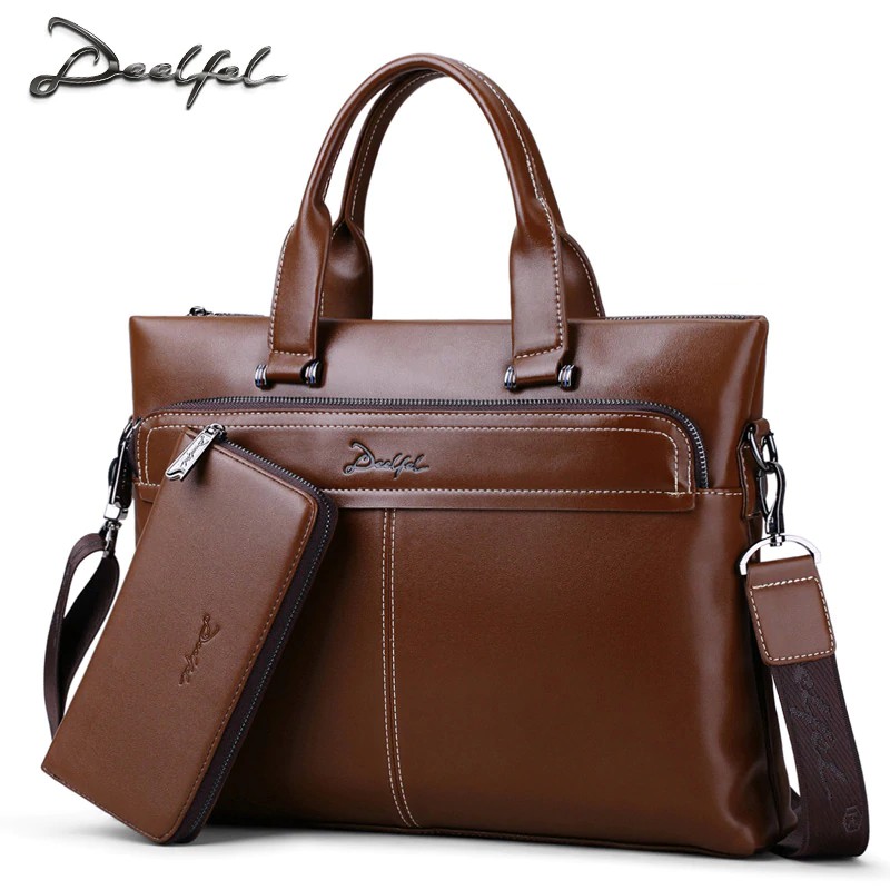 branded leather office bags for mens