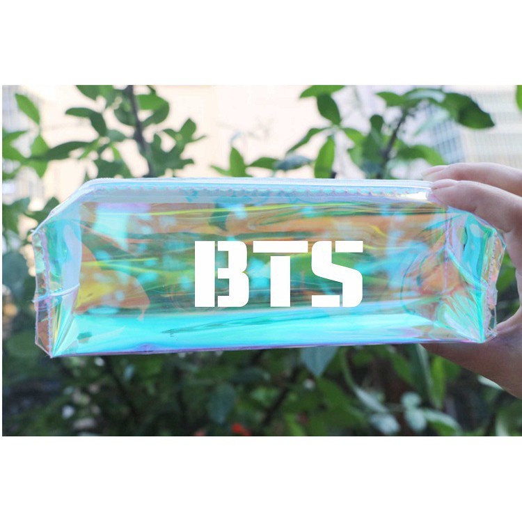 [Bayar Di Tempat]KPOP BTS Laser Pen ingin satu dua kali GOT7 Pencil Bag