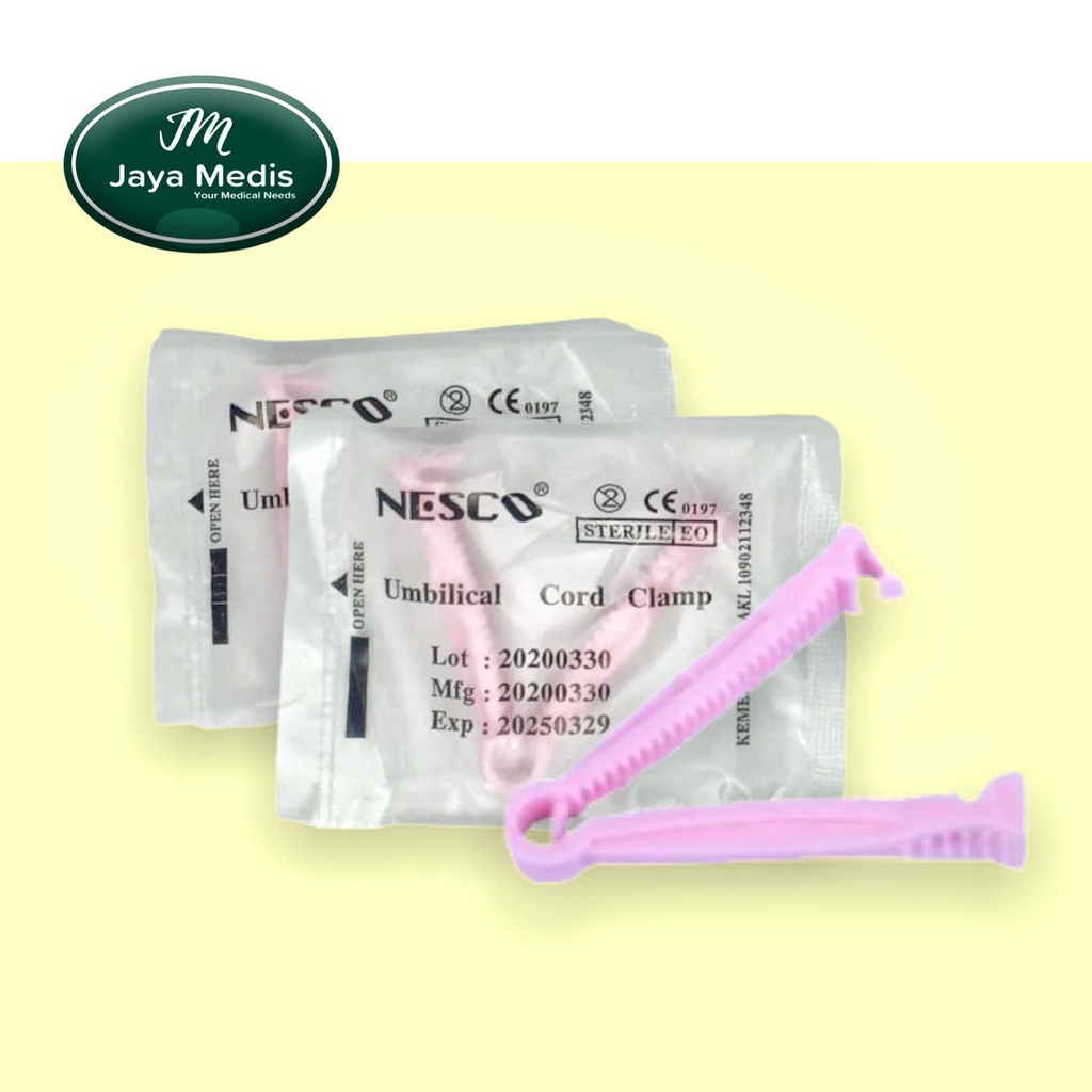 Penjepit Tali Pusat Bayi - Umbilical Cord Clamp - Nesco
