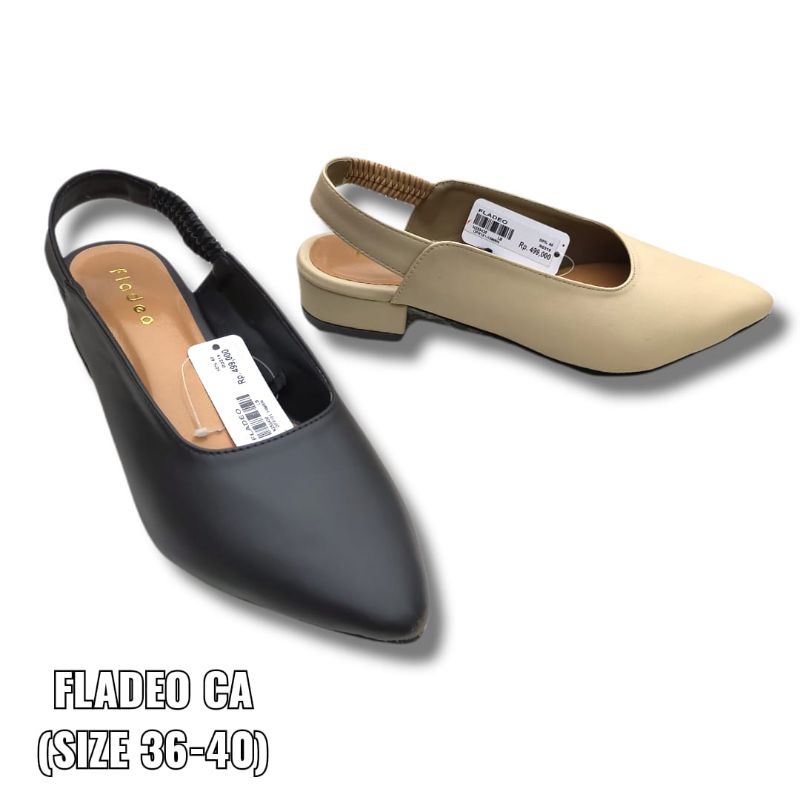 FLATSHOES WANITA TALI KARET BELAKANG