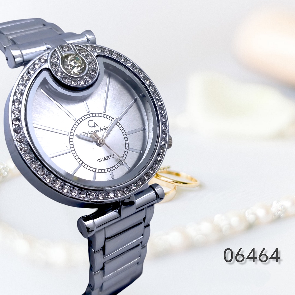 06464 Jam Tangan Rante Wanita Murah dan Original