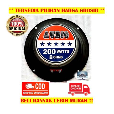 AUDIO Speaker 5 Inch Woofer Daya 200 Watt ORIGINAL