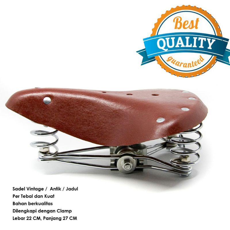 Sadel Sepeda Onthel Dames Jadul Antik Vintage Klasik