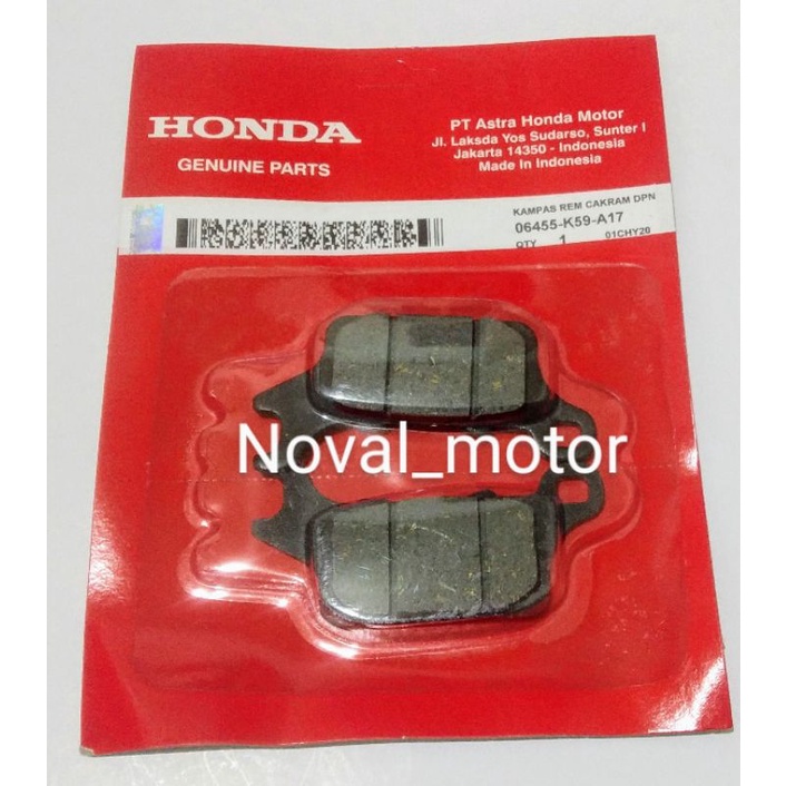 dispad kampas rem depan Vario 125 led Vario 150 160 cbs genio