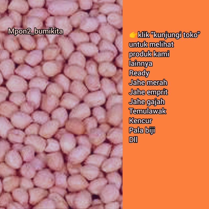 

KACANG TANAH KUPAS PILIHAN 250GR