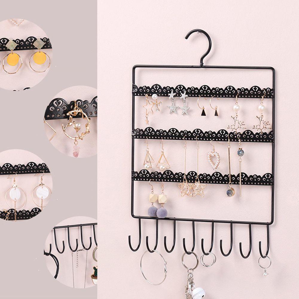 【 ELEGANT 】 Rak Perhiasan Rak Anting Anting Anting Kreatif Pajangan Perhiasan Wanita Kalung Gantungan Display Stand